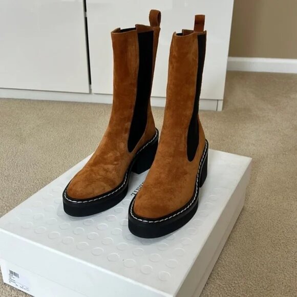 KHAITE Calgary Boots. Size 37. NWT - Picture 1 of 8